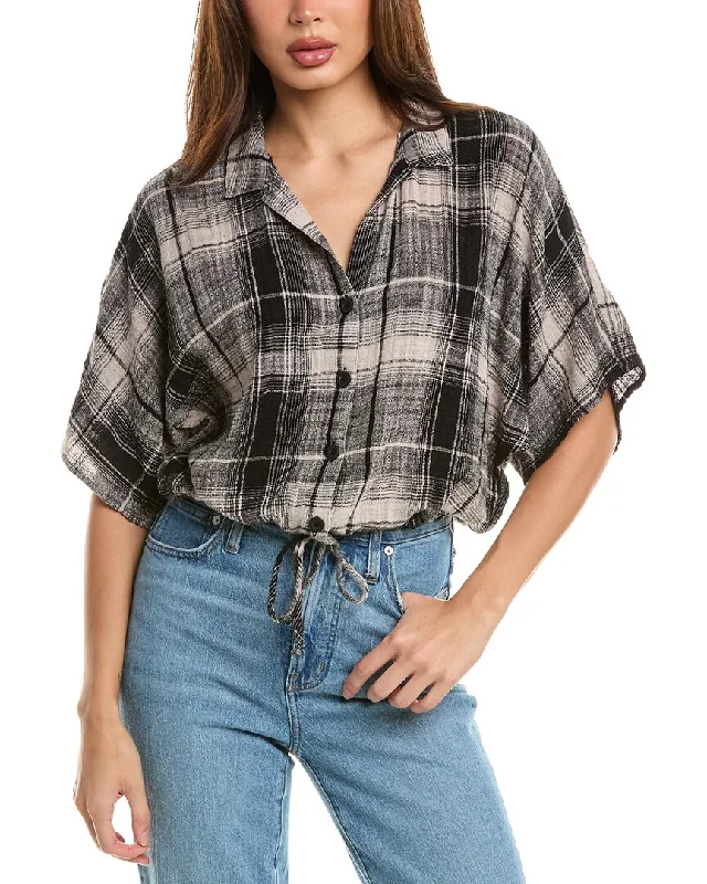 Final Markdown Bella Dahl Flowy Tie Waist Top