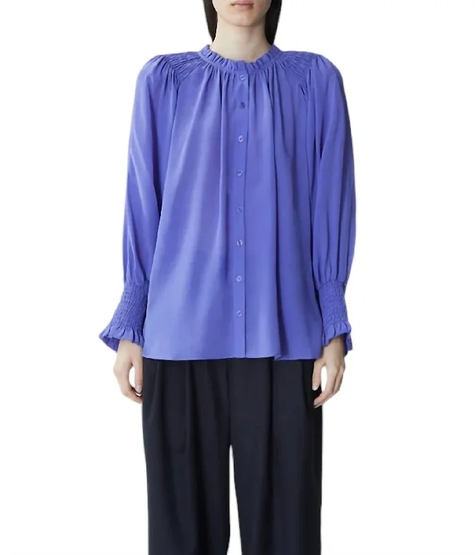 Early Access Cabrera Julieta Blouse In Violet