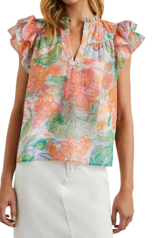 Extra Savings Calista Top In Tropics
