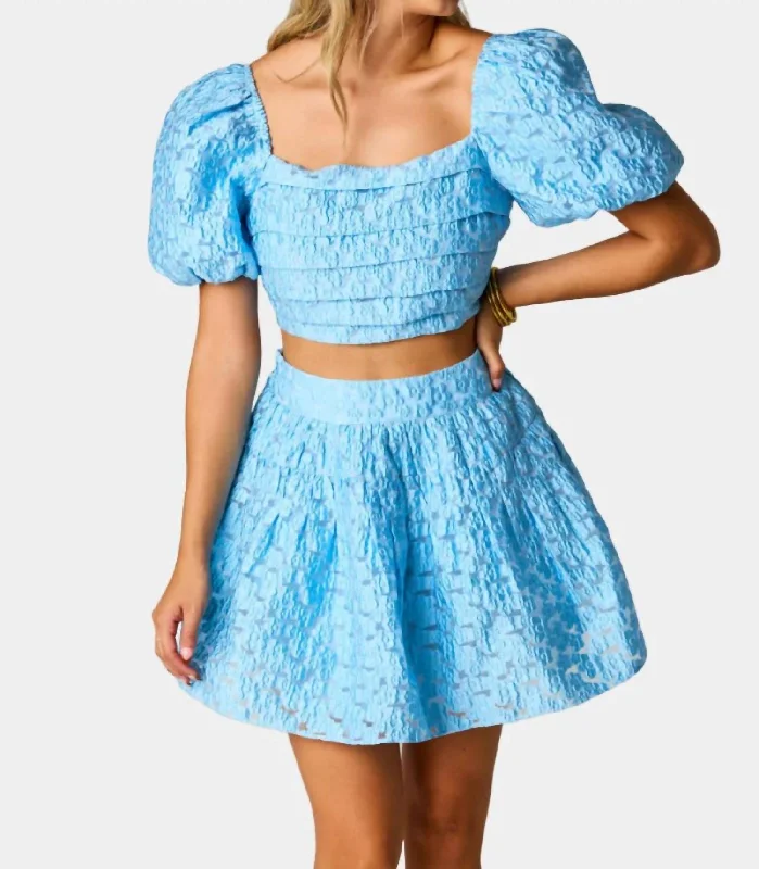 Special Savings Cutie Two-Piece Set In Hyacinth