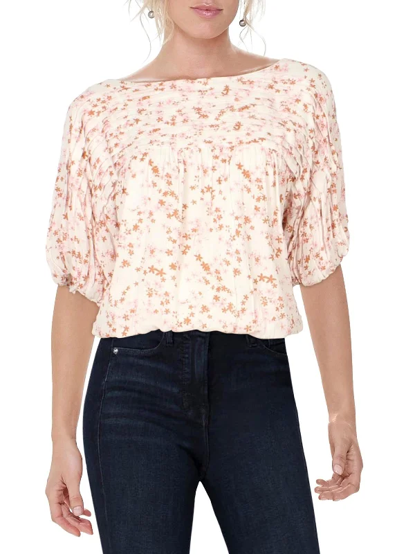 Overstock Sale Dessa Womens Floral Print Thong Bodysuit