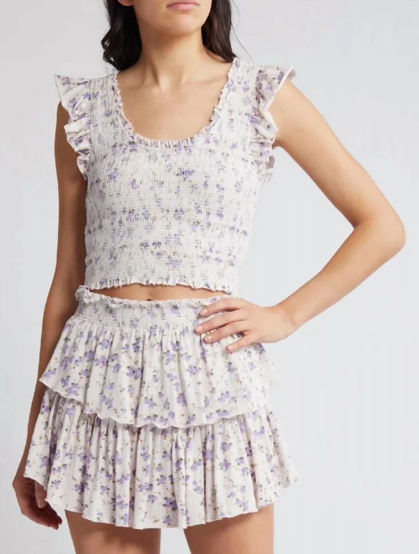 Mega Deal Dovi Top In Dusty Lavender