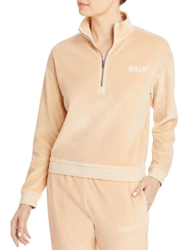 Low Prices Eco Plush Womens Velour Comfy Sweatshirt