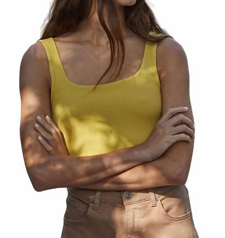 Warehouse Sale Fair + Square Bodysuit In Dijon