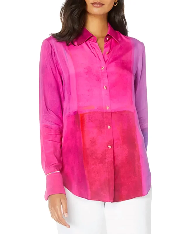 Special Discount Gabriela Shirt In Magenta
