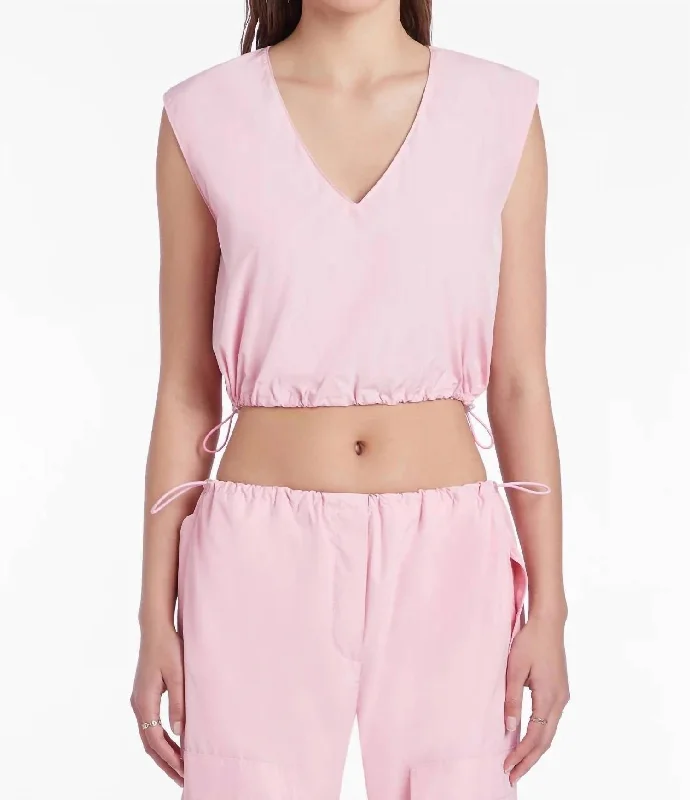 Closeout Gage Top In Pink