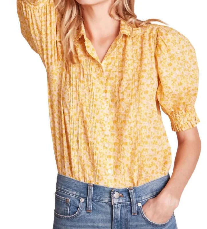 The Best Prices Gemma Blouse In Verbena Yellow