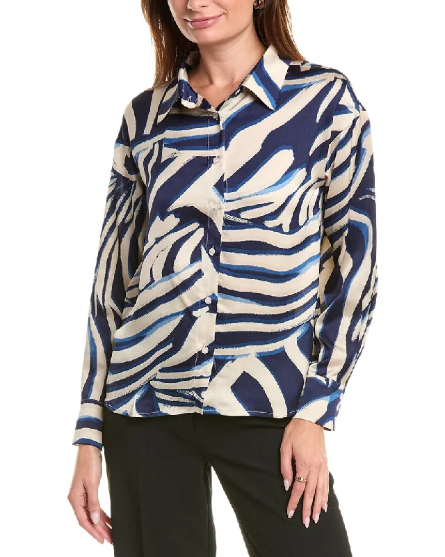 Great Deals Gracia Zebra Stripe Shirt