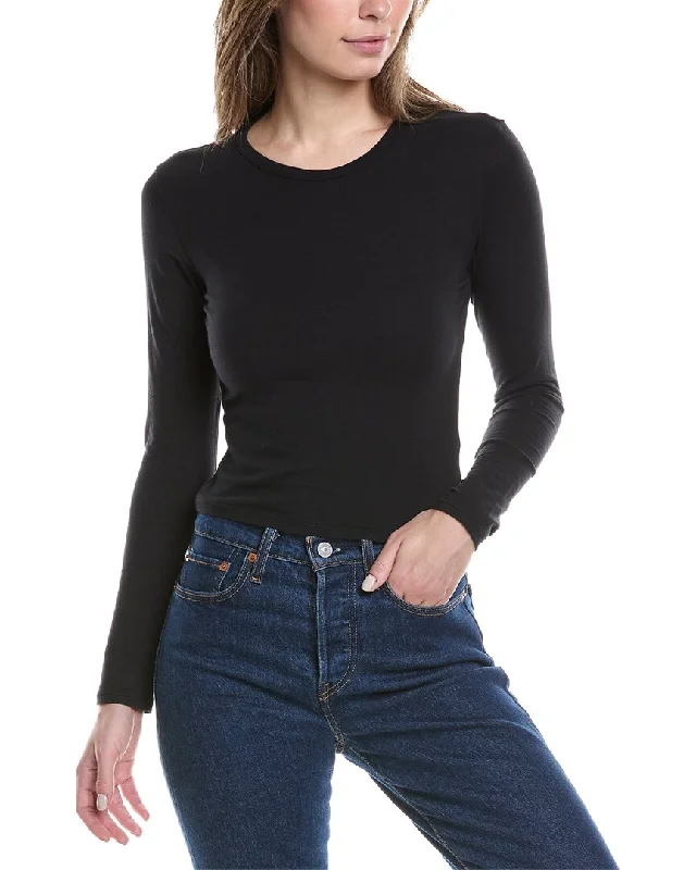 Price Rollback James Perse Cropped Sport T-Shirt