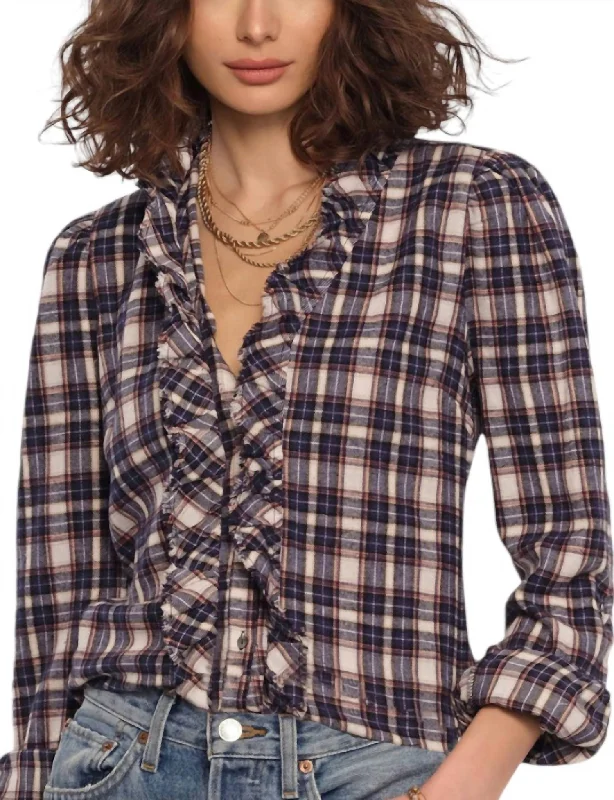 Savings Galore Julianne Shirt Top In Ivory