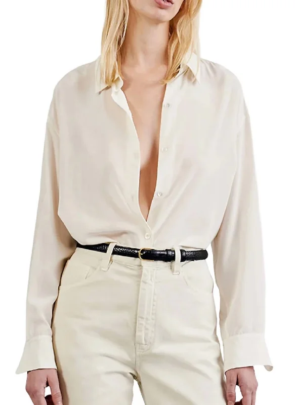 New Markdowns Julien Shirt In Ivory