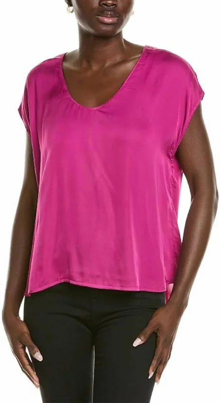 Season Finale Sale Kali Top In Berry