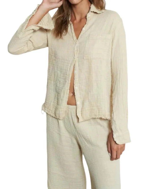 Great Bargains Kaya Shirt In Sand