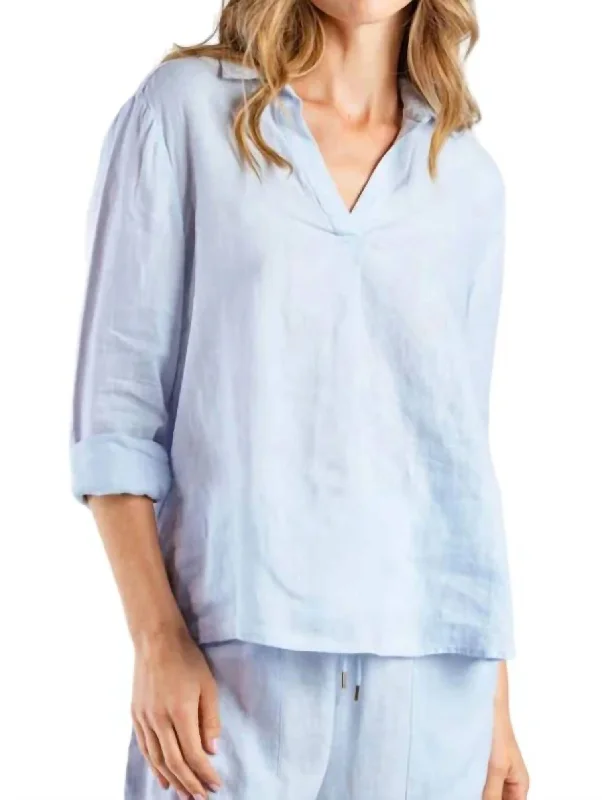 While Supplies Last Kylie Top In Skyway Blue