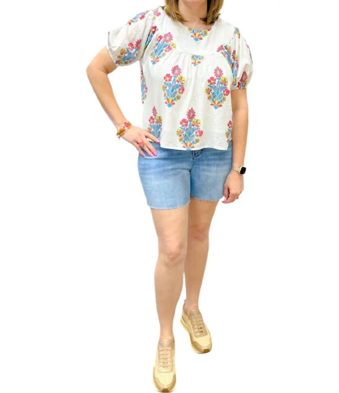 Today’s Deal Lacey Blouse In Lemon Drop