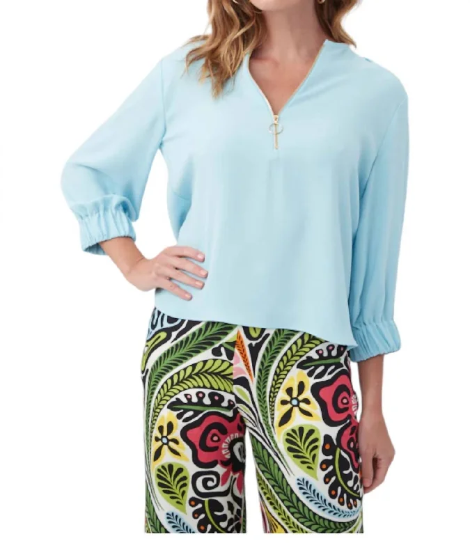 Daily Deals Lei Top In Bora Bora Blue