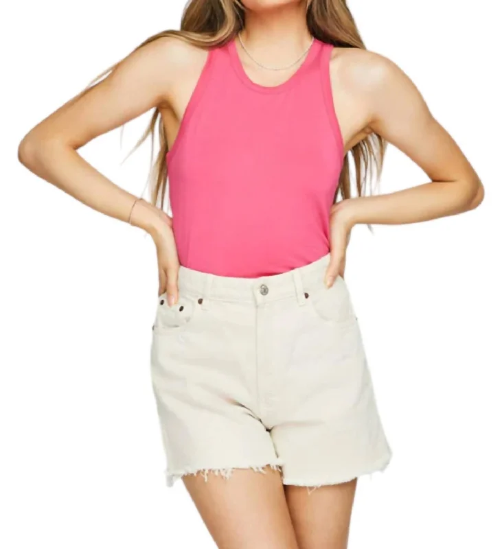 Super Sale Leila Tank Top In Fuchia