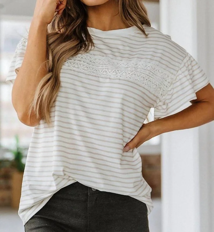 New Deals Lucas Ruffle Sleeve Blouse In Apricot