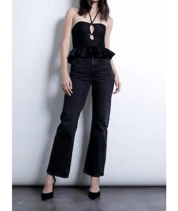 Holiday Sale Malwa Top In Black