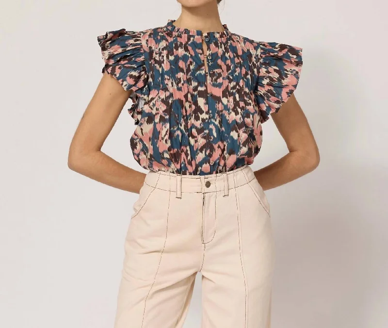 Lowest Price Maritza Blouse In Le Jules