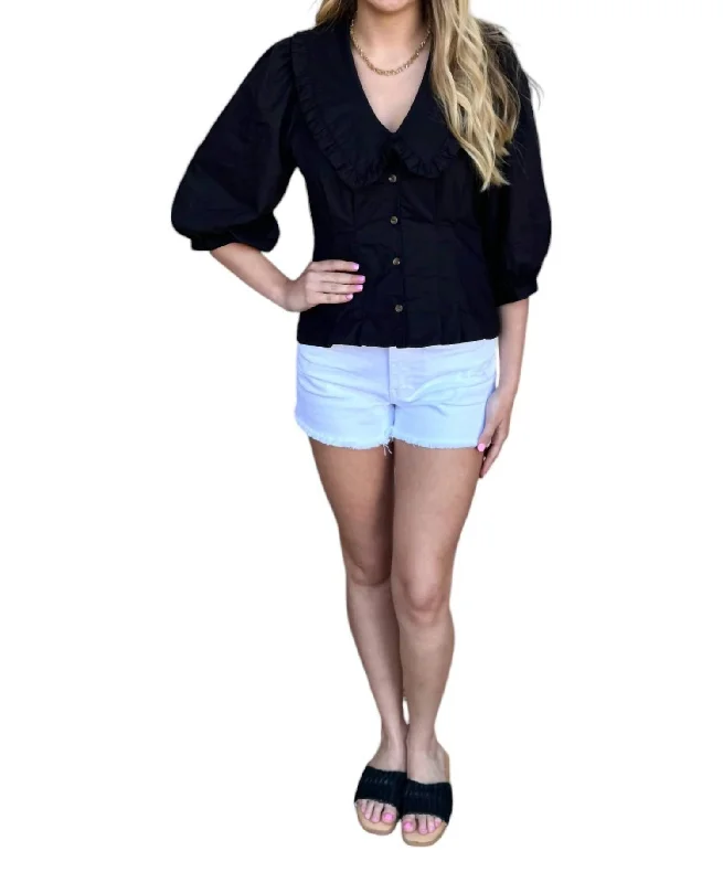 The Best Prices Matilda Blouse In Black