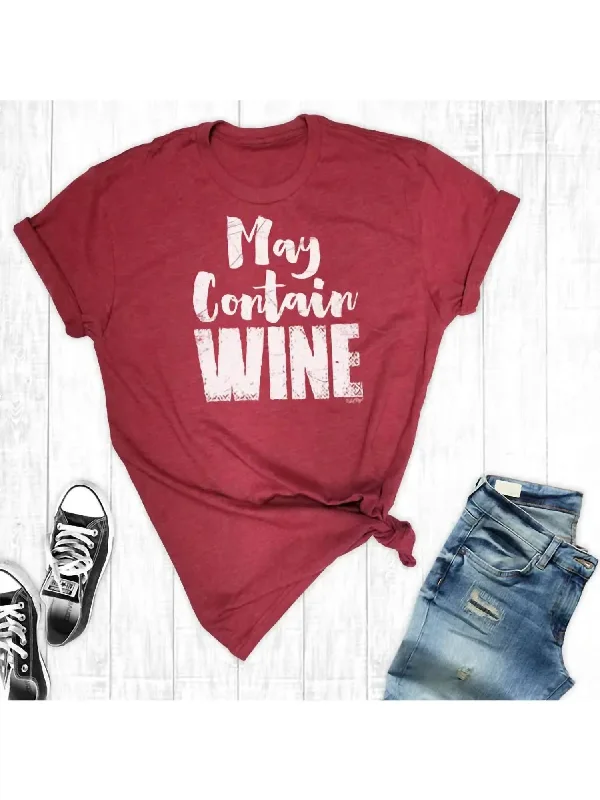 Stock Clearance May Contain Wine Cardinal In Burgundy