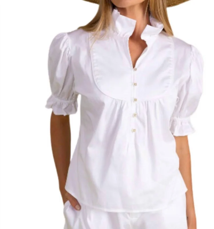 Price Drop Meryl Top In White