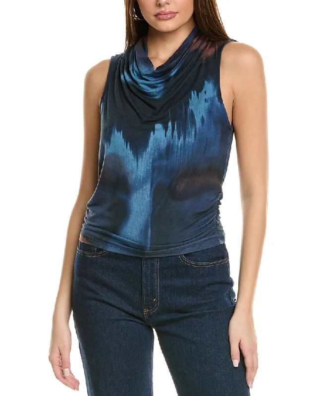 Huge Savings Michael Stars Anita Mock Neck Tank