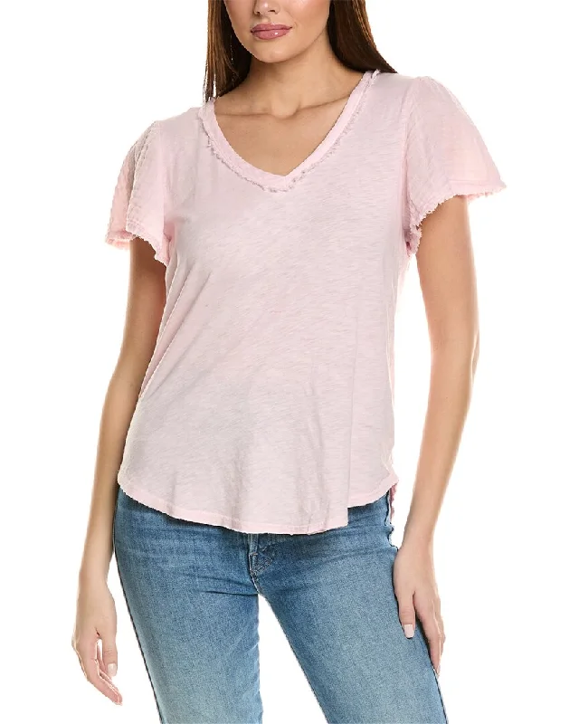 Buy More, Save More Michael Stars Tate Fabric Mix T-Shirt