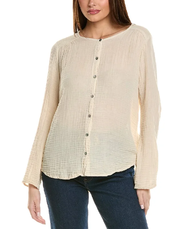 Crazy Deals Michael Stars Zia Button-Down Top