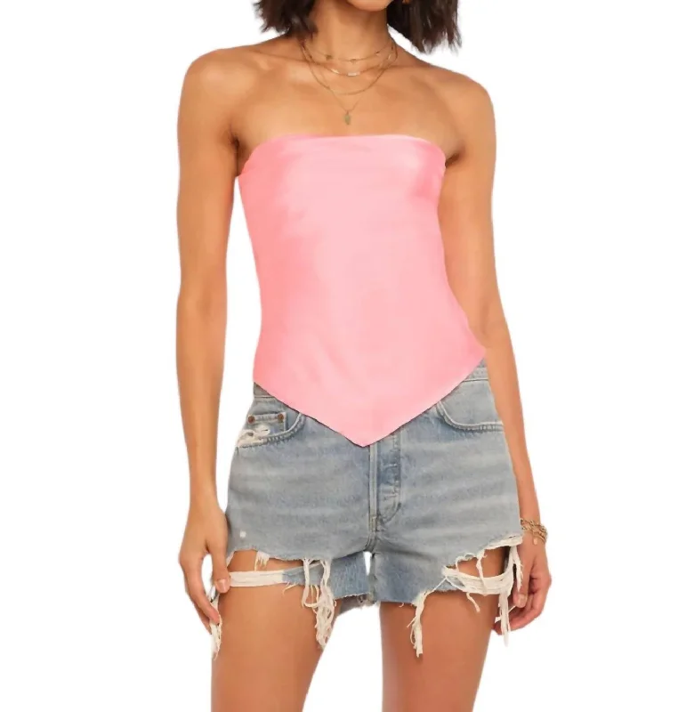 Stock Clearance Monico Top In Pink