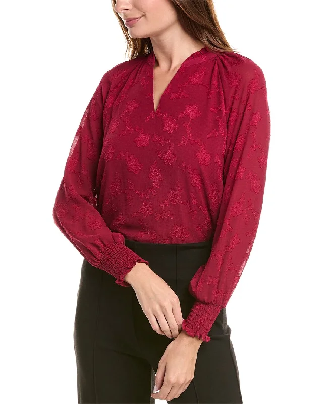 Clearance Items Nanette Nanette Lepore Pebble Crepe Blouse