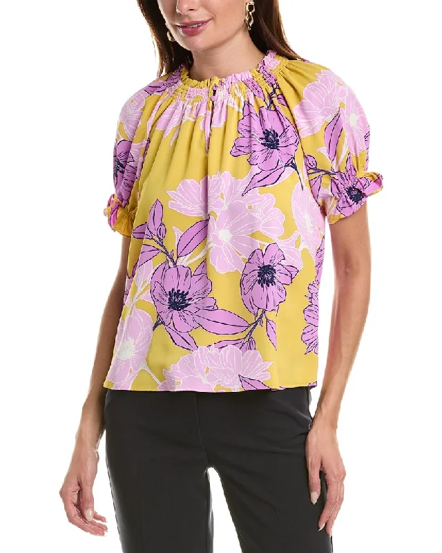 Hurry In Nanette Nanette Lepore Puff Sleeve Top