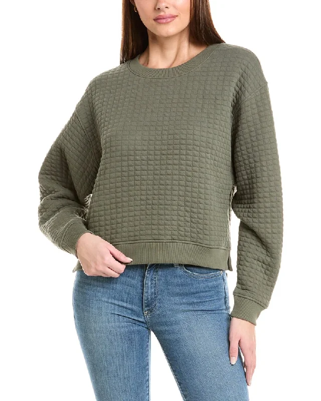 Final Sale Nation LTD Ozzie Quilted Sweatshirt
