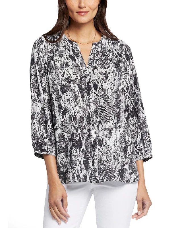 Final Sale NYDJ Pintuck Blouse