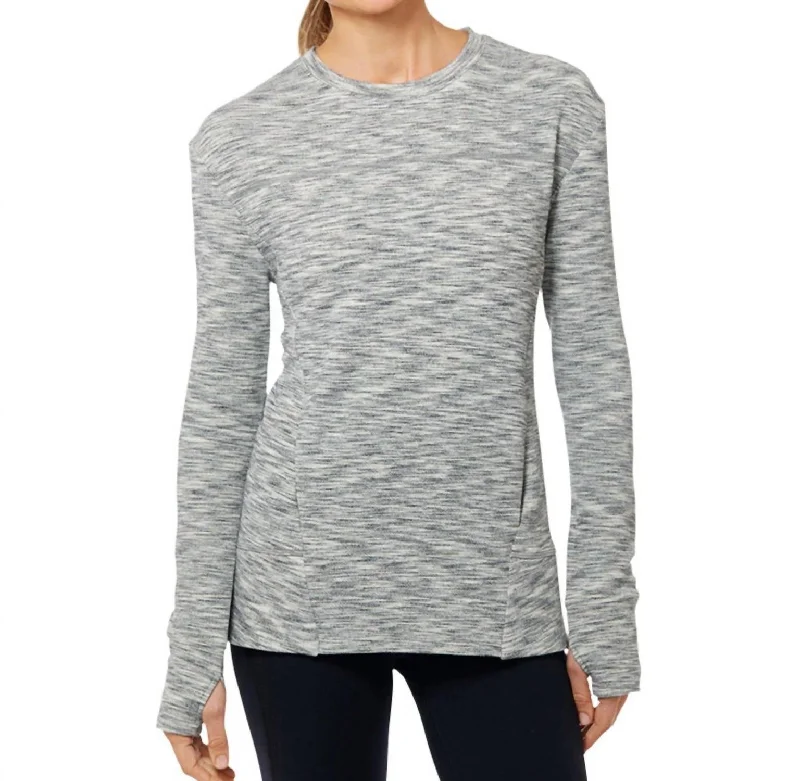 Deal Frenzy Odyssey Pullover Sweatshirt In Light Grey