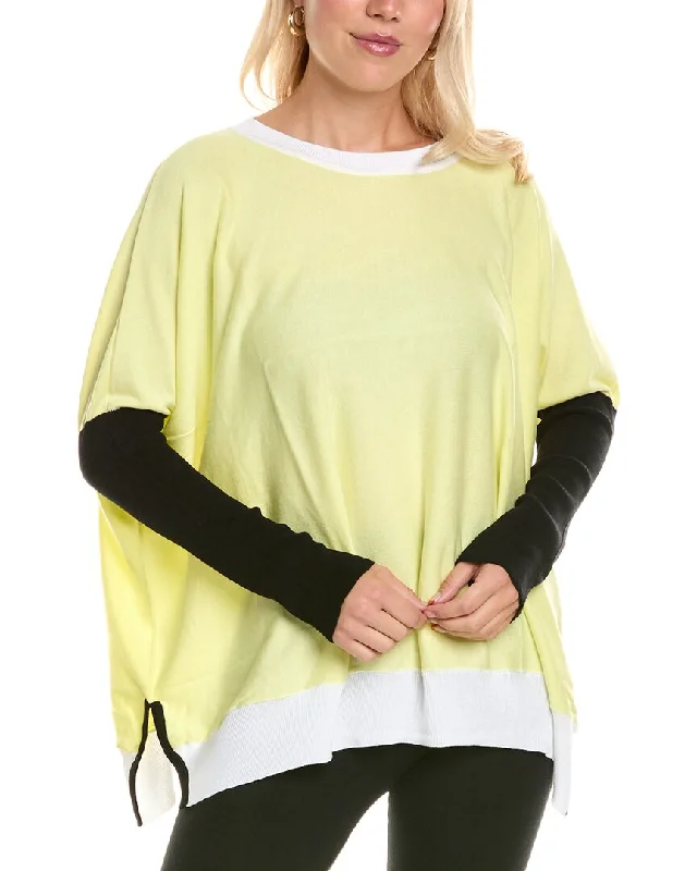 Referral Discount PLANET Colorblocked Oversized Top