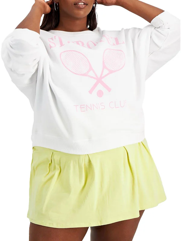 Best Bargains Plus Womens Graphic Comfy Sweatshirt