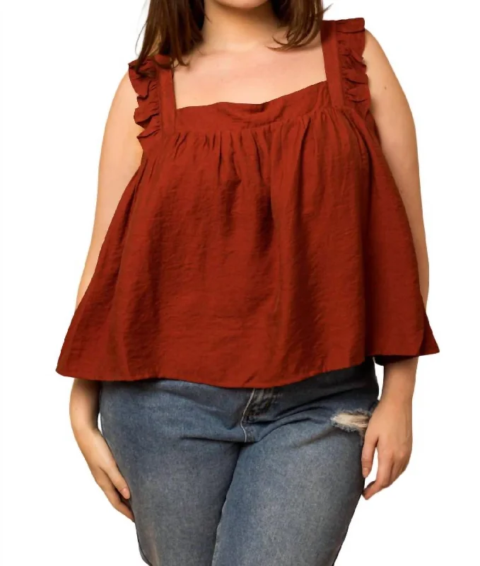 Savings Event Rustic Tank In Brown