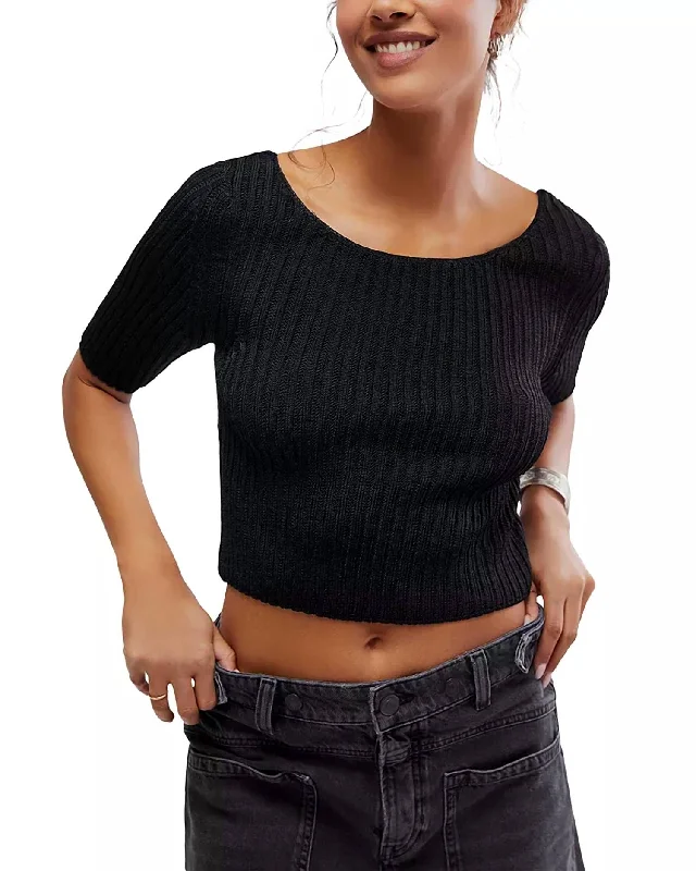 Price Drop Alert San Lucas Pullover Top In Black