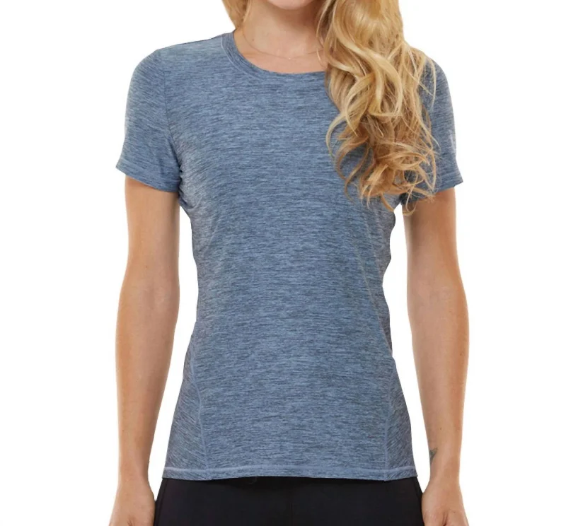 Blowout Sale Short Sleeve Trail Tee In Blue