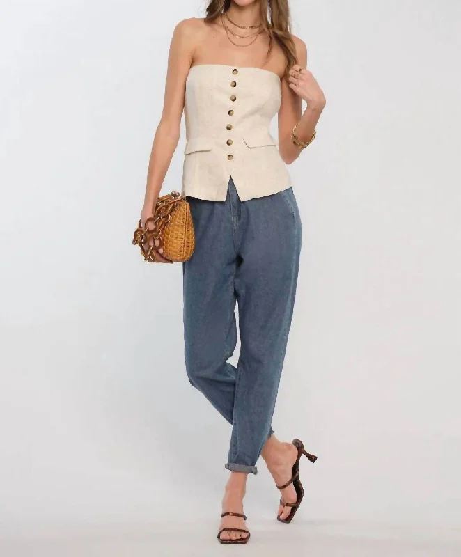Season Finale Sale Silena Top In Putty