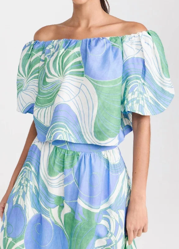 Price Rollback Sima Top In Periwinklesurfdeco