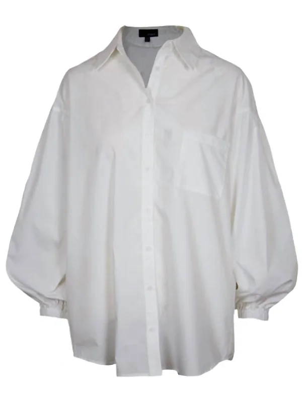 Discount Extravaganza Sjp Button Down In White