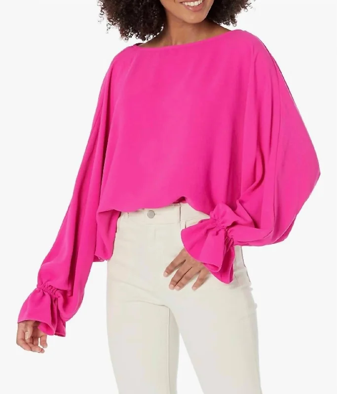 Exclusive Savings Soho Top In Trina Pink