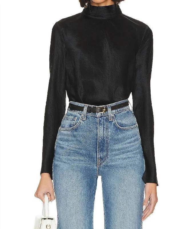 Limited Edition Soleil Top In Black