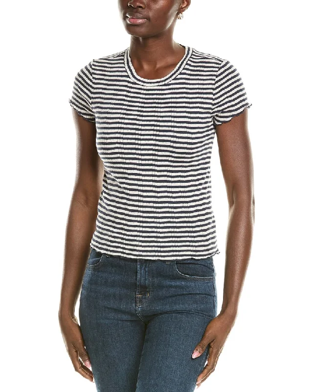 YEAR-End Clearance Splendid Como Pointelle T-Shirt