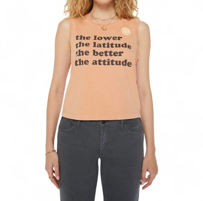 Overstock Strong And Silent Type Tee In Latitude Attitude