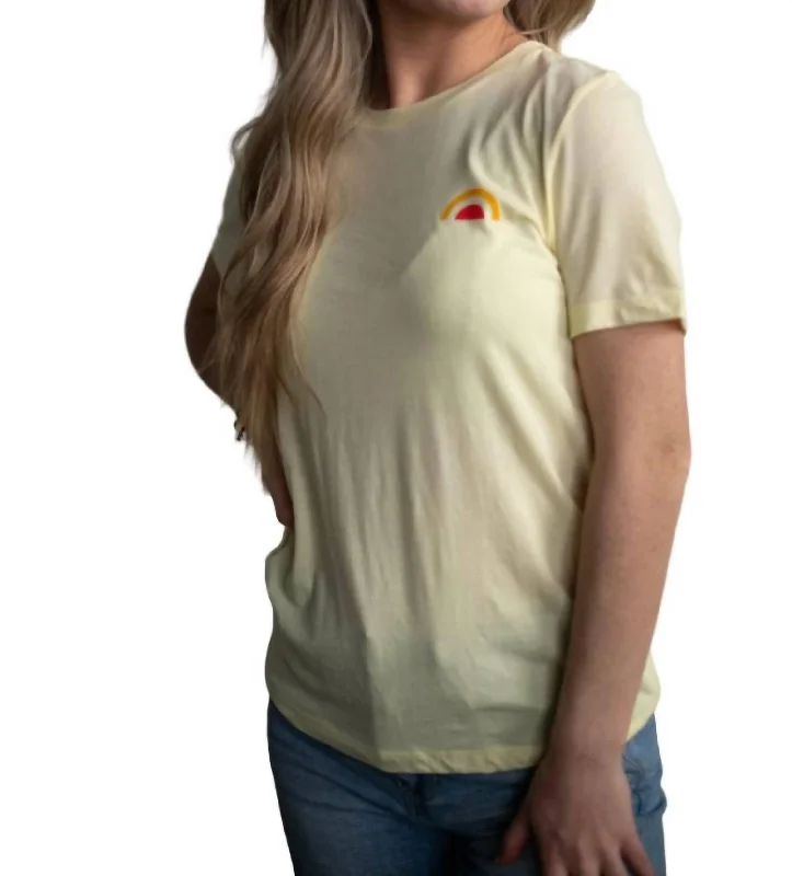 Discount Deals Sunshine & Not A Worry Tee In Yellow