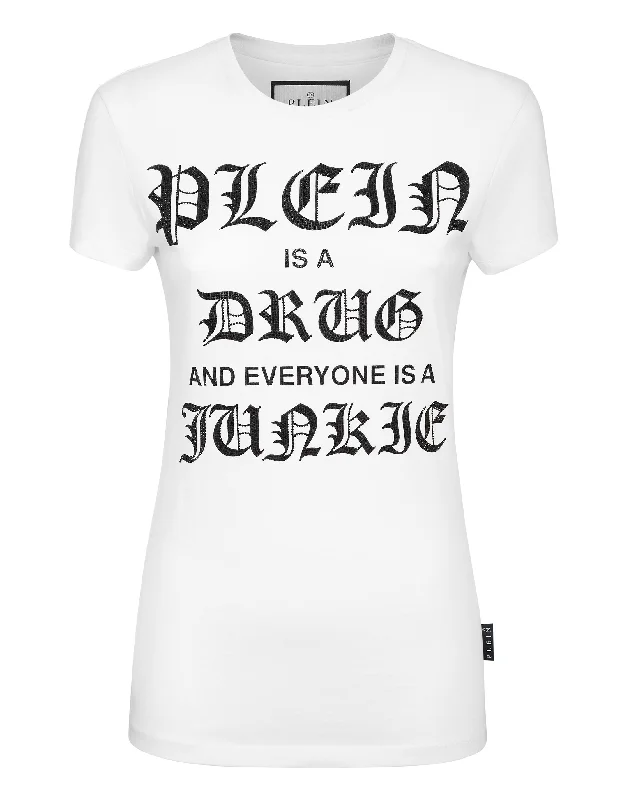 Overstock T-Shirt Sexy Pure with Crystals